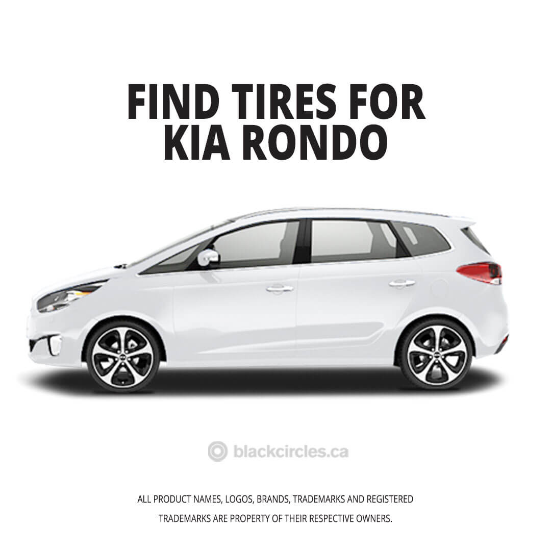 Kia rondo on sale tire size